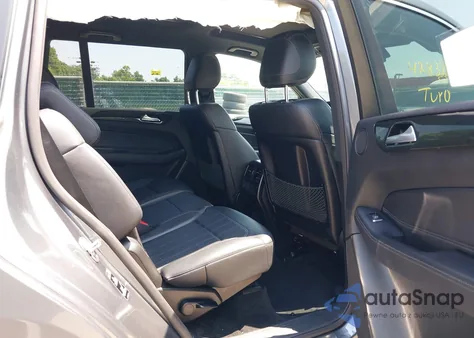 2018 Mercedes-Benz Gls 450 4Matic из США, поврежденный, VIN 4JGDF6EE7JB168825